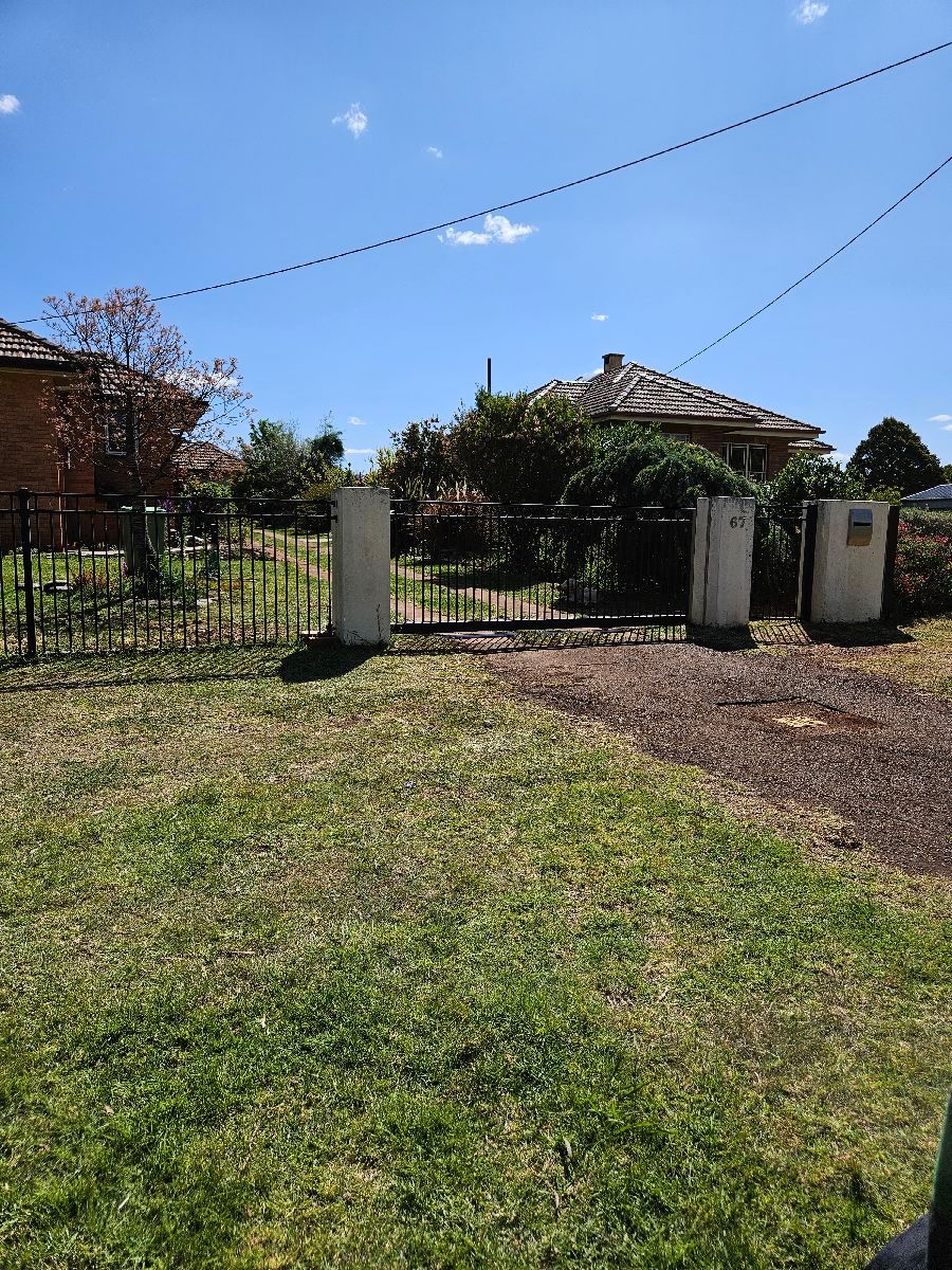 after Black Powder-coated Aluminium Sliding Gate – Slide Gate + Motor, Rangeville
