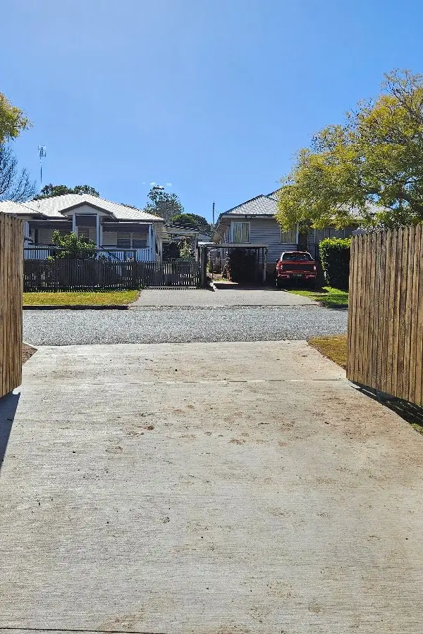 after Wood-look Timber + Galvanised Frame Swing Gate – Steel gate frames, Mount Lofty