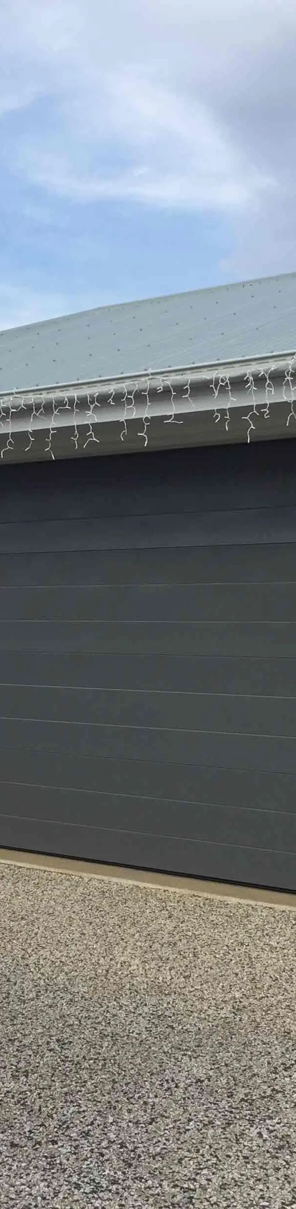 after Basalt Colorbond Steel Sectional Door – 2 x PD, Highfields