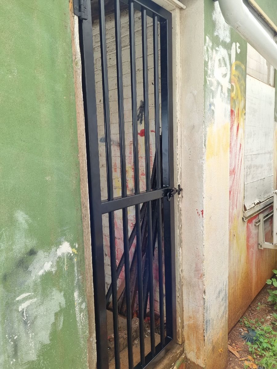 after Black Powder-coated Aluminium Sliding Gate – Electric Sliding Gate, Toowoomba
