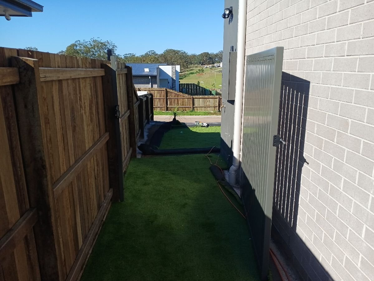 after Black Powder-coated Steel Swing Gate – Gate (2x personal swing), Kearneys Spring