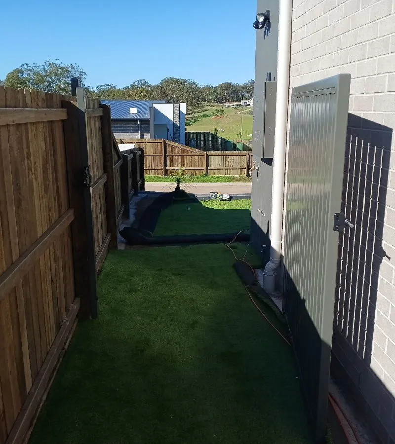after Black Powder-coated Steel Swing Gate – Gate (2x personal swing), Kearneys Spring