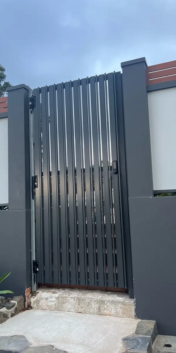 after Monument Powder-coated Steel Swing Gate – Pool Gates x 2, East Toowoomba
