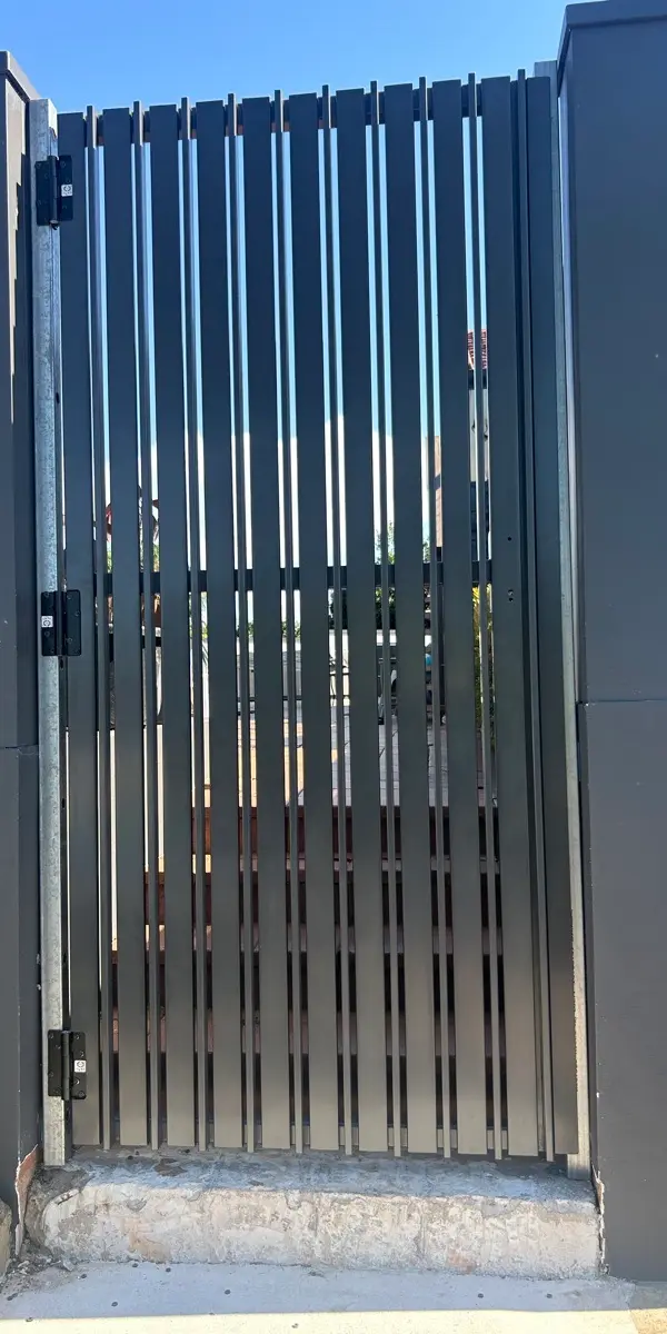 after Monument Powder-coated Steel Swing Gate – Pool Gates x 2, East Toowoomba