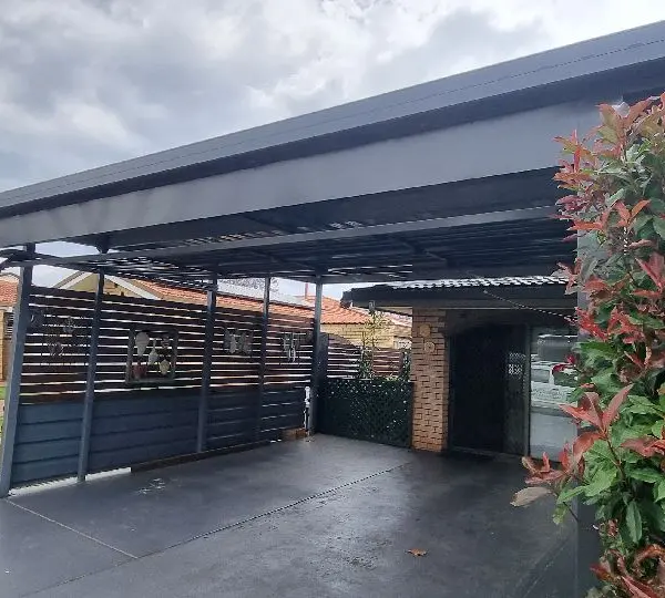 after Monument Powder-coated Aluminium Custom Door – Bar Grille, Harristown