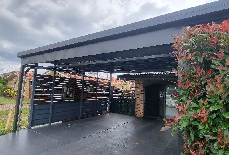 after Monument Powder-coated Aluminium Custom Door – Bar Grille, Harristown