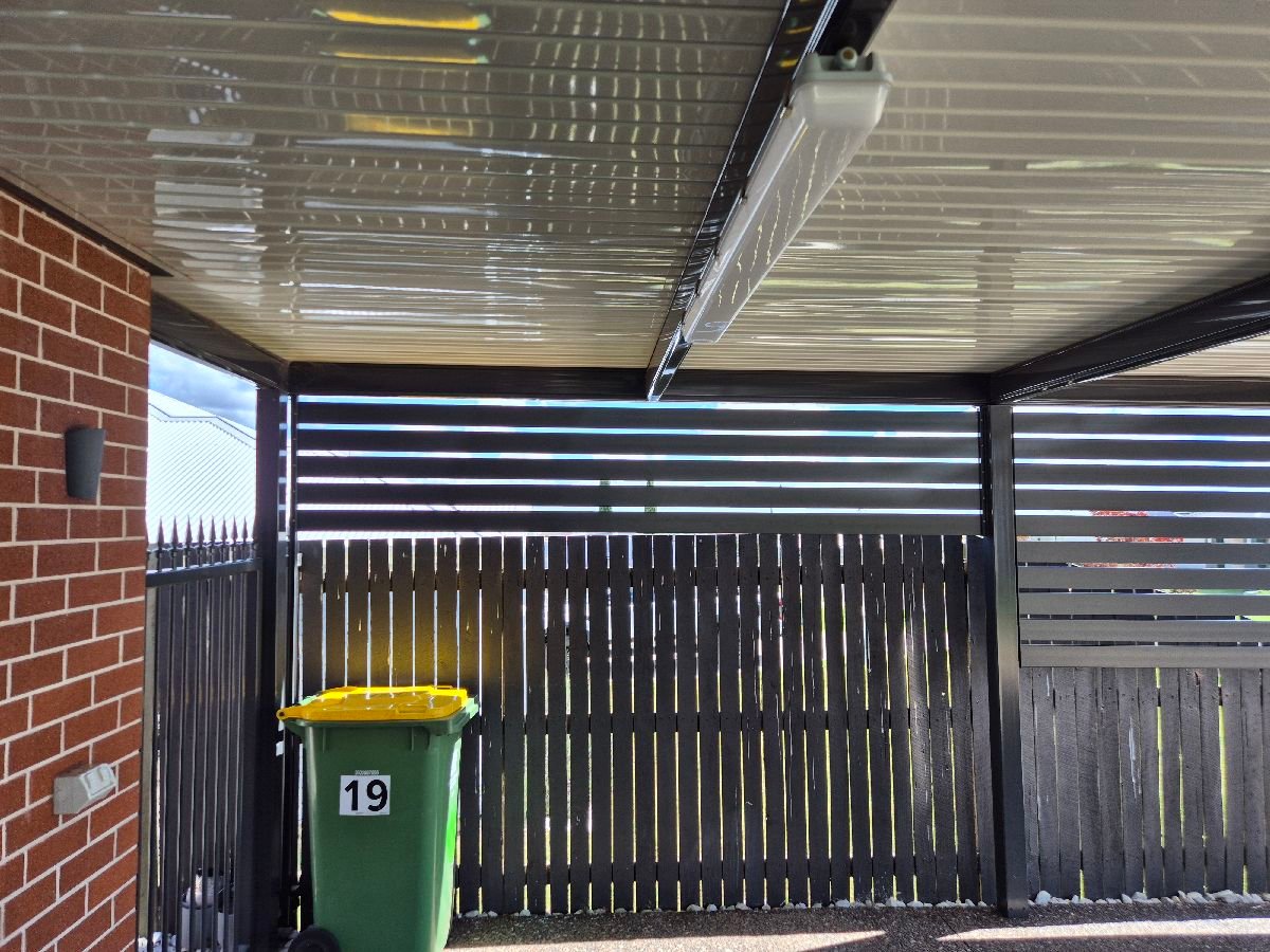after Monument Powder-coated Steel Custom Door – Screening, Highfields