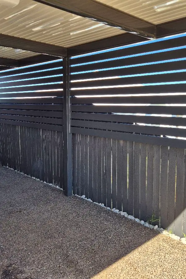 after Monument Powder-coated Steel Custom Door – Screening, Highfields