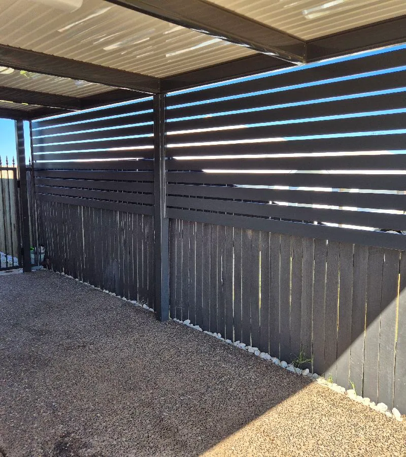 after Monument Powder-coated Steel Custom Door – Screening, Highfields