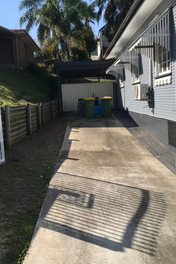 after Satin White Powder-coated Aluminium Swing Gate – Service Job #116352 - Gates, Sadliers Crossing