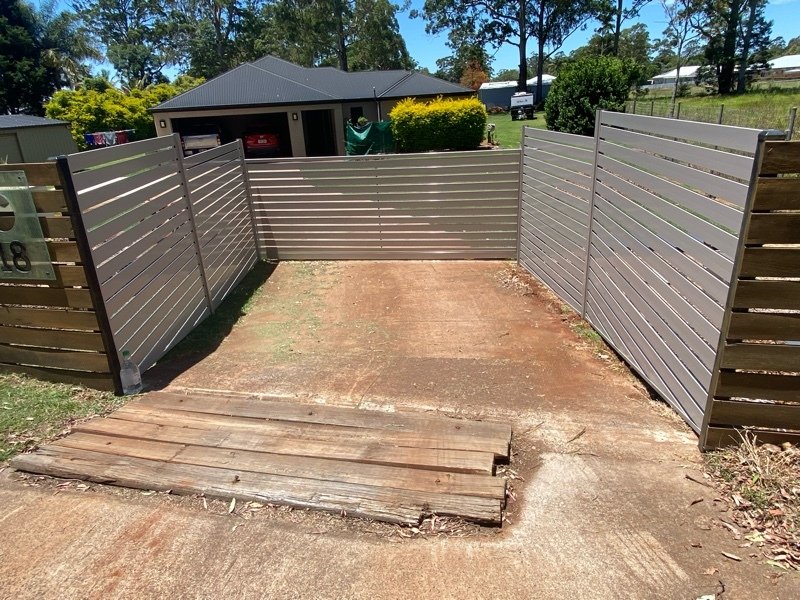 after Mocha Powder-coated Aluminium Sliding Gate – Aluminium Sliding Gate, Highfields