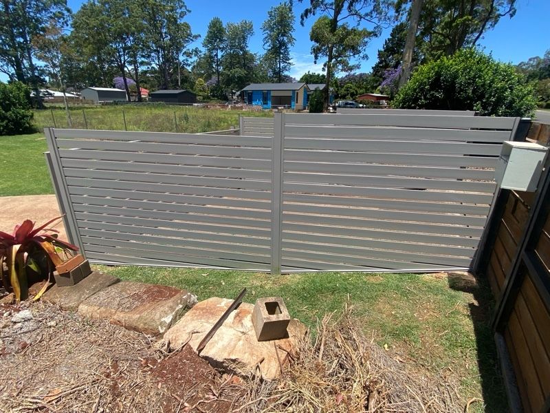 after Mocha Powder-coated Aluminium Sliding Gate – Aluminium Sliding Gate, Highfields