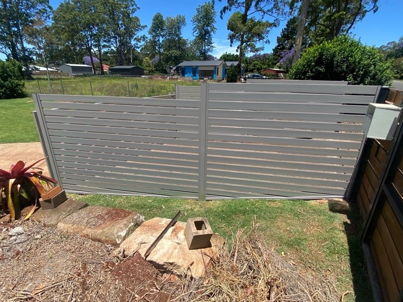 after Mocha Powder-coated Aluminium Sliding Gate – Aluminium Sliding Gate, Highfields