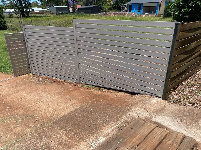 after Mocha Powder-coated Aluminium Sliding Gate – Aluminium Sliding Gate, Highfields