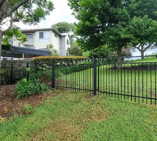 after Black Powder-coated Aluminium Sliding Gate – FAb Gates, Mount Lofty