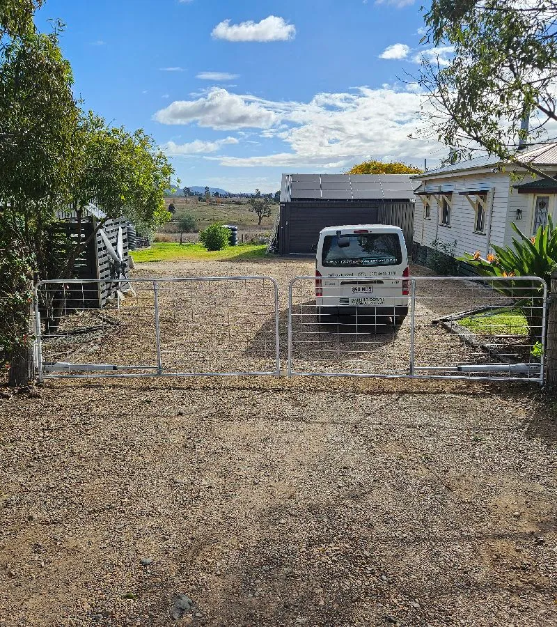after Galvanised Pipe-Galvanised Rural – Gate Motor, Greenmount
