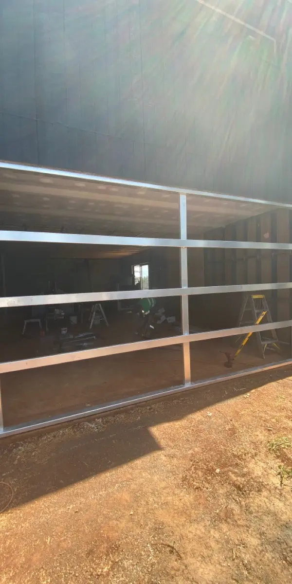 after Galvanised Galvanised Steel Tilt Door – Tilt Door, Toowoomba