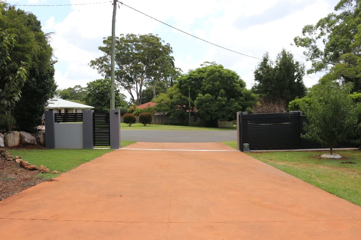 after Black Aluminium Sliding Gate – Slide Gate, Highfields