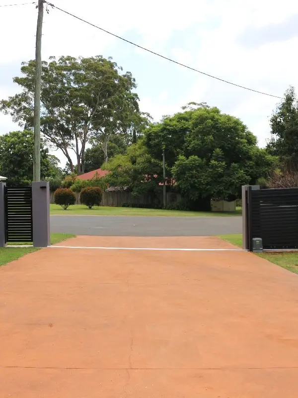 after Black Aluminium Sliding Gate – Slide Gate, Highfields