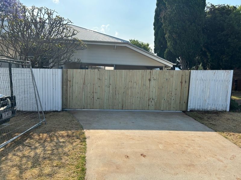after Galvanised Timber Sliding Gate – Gate, East Toowoomba