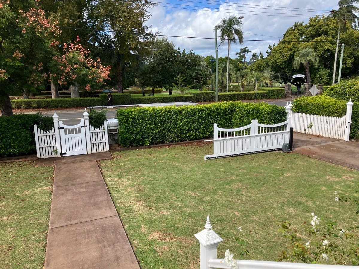 after White Powder-coated Aluminium Sliding Gate – Aluminium Sliding Gate, Newtown
