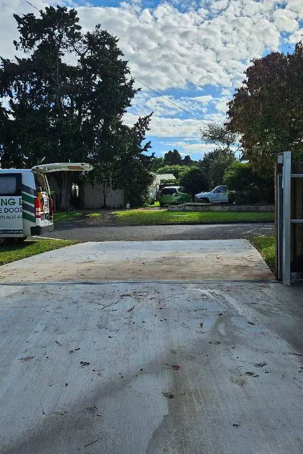 after Wood-look Timber Sliding Gate – Fencing, South Toowoomba