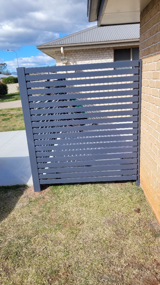after Ironstone Powder-coated Steel Swing Gate – Swing Gates + Motor + PA Gate, Wyreema