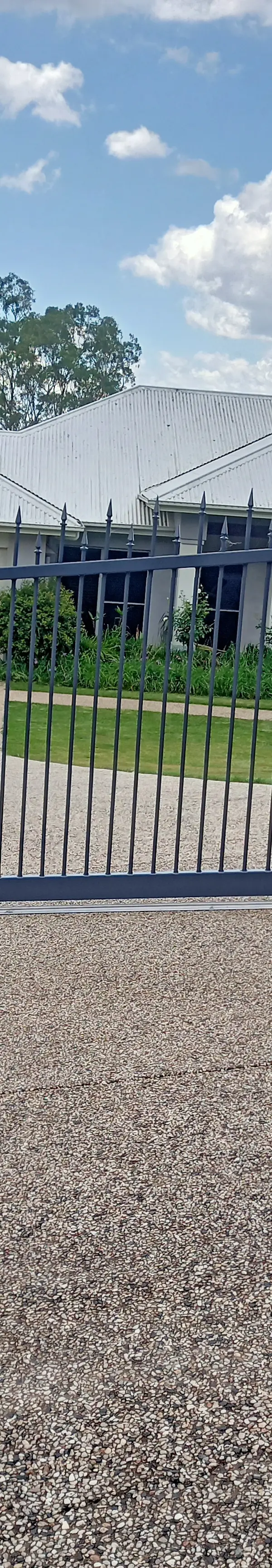 after Basalt Powder-coated Aluminium Sliding Gate – Aluminium Slider Spear, Preston