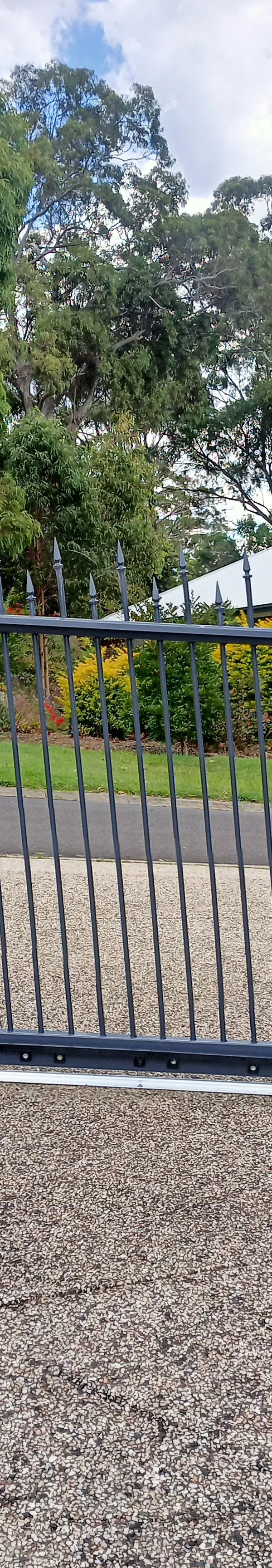 after Basalt Powder-coated Aluminium Sliding Gate – Aluminium Slider Spear, Preston