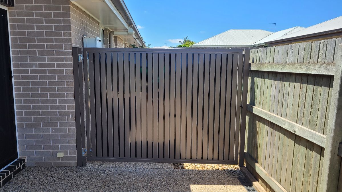 after Jasper Powder-coated Steel Swing Gate – Gate replacement, Kearneys Spring