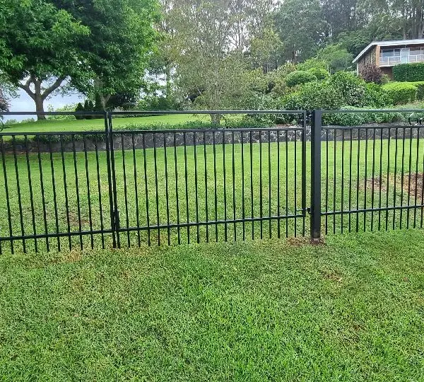 after Black Powder-coated Aluminium Sliding Gate – FAb Gates, Mount Lofty