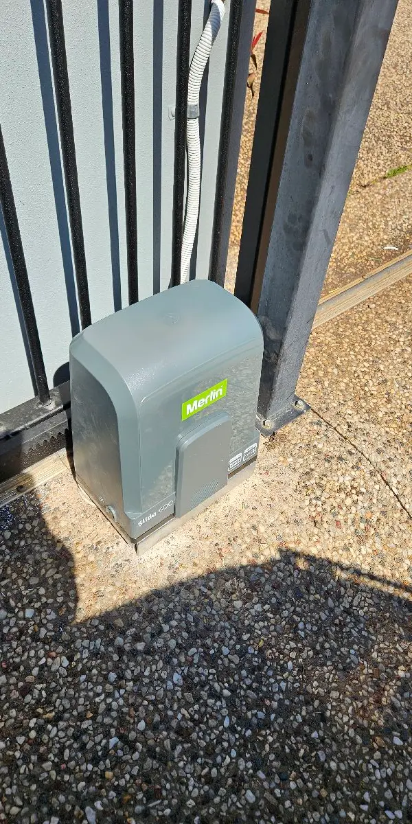 after Black Pipe-Galvanised Sliding Gate – New Gate, South Toowoomba