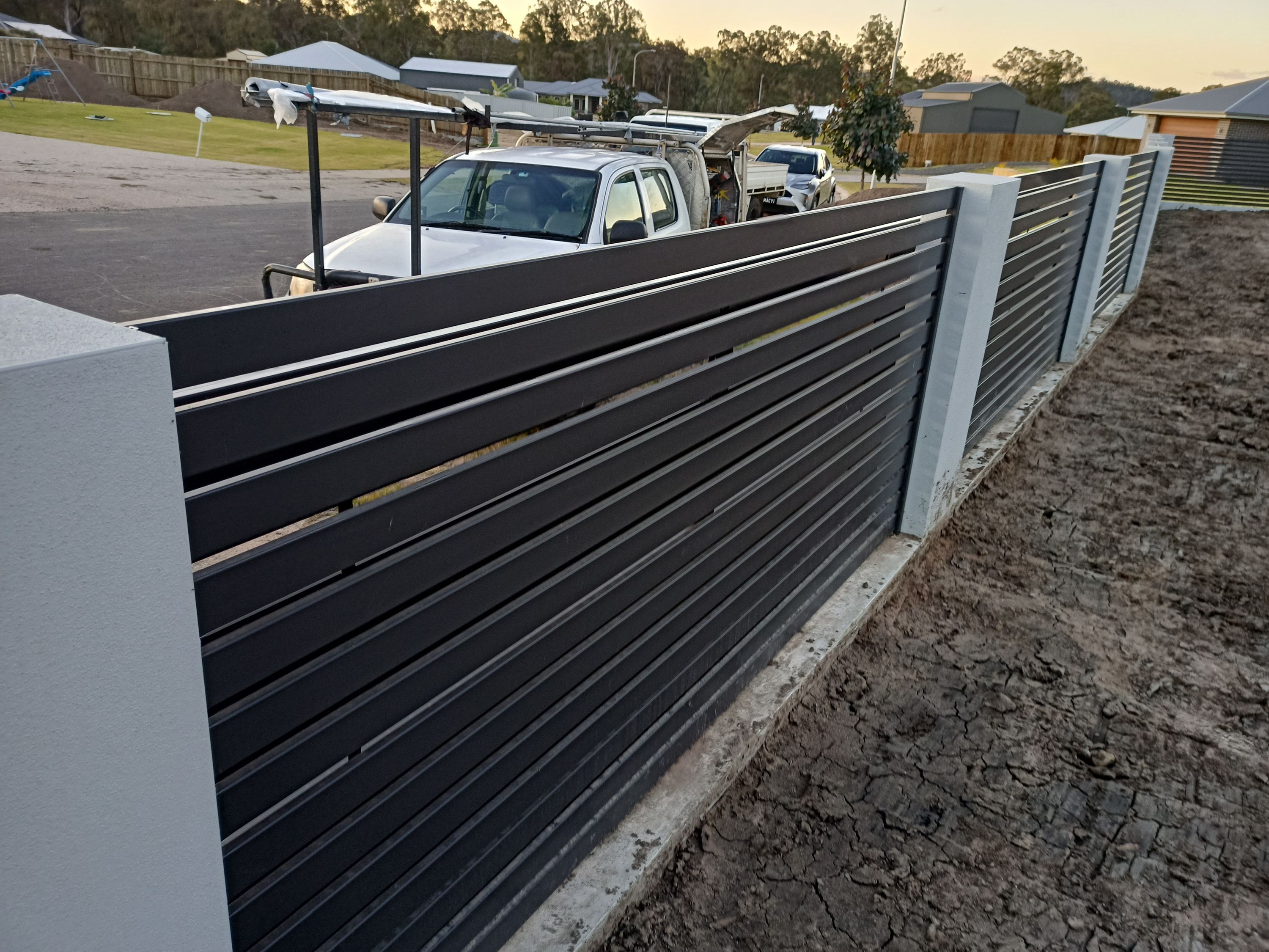 after Monument Powder-coated Aluminium Sliding Gate – Fencing + D5 Motor + Sliding Gates, Withcott