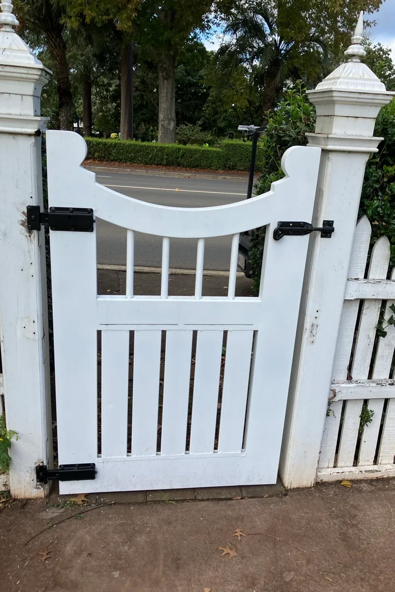 after White Powder-coated Aluminium Sliding Gate – Aluminium Sliding Gate, Newtown