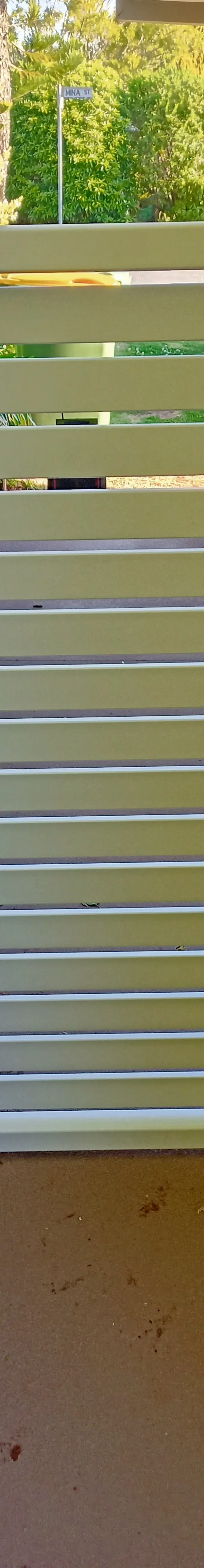 after White Powder-coated Aluminium Swing Gate – 2x PA Gates, Rangeville