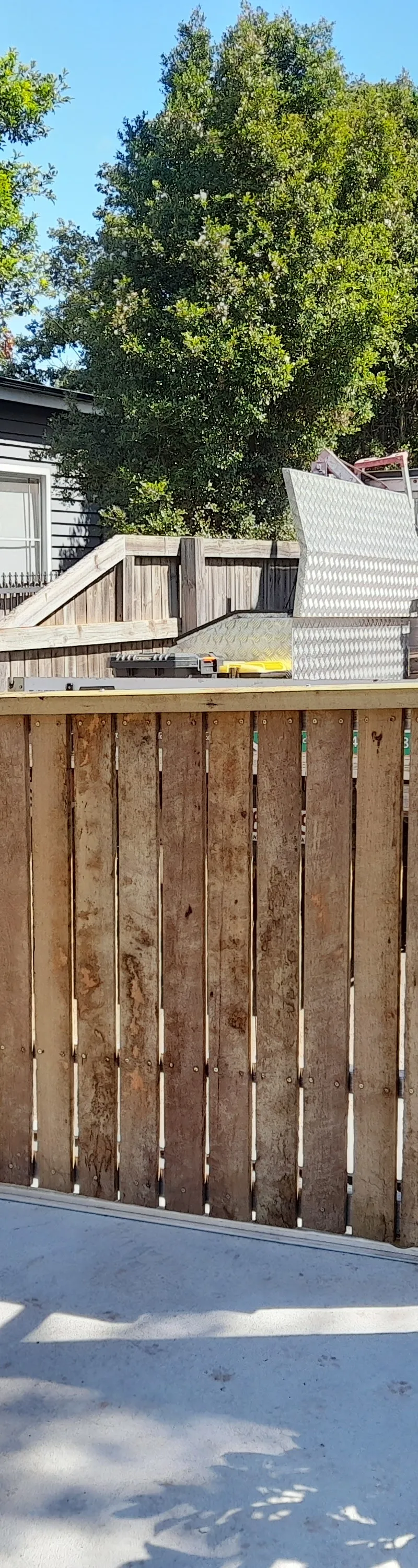 after Wood-look Colorbond + Galvanised Frame Sliding Gate – Gate Catch (Fabricated), Mount Lofty