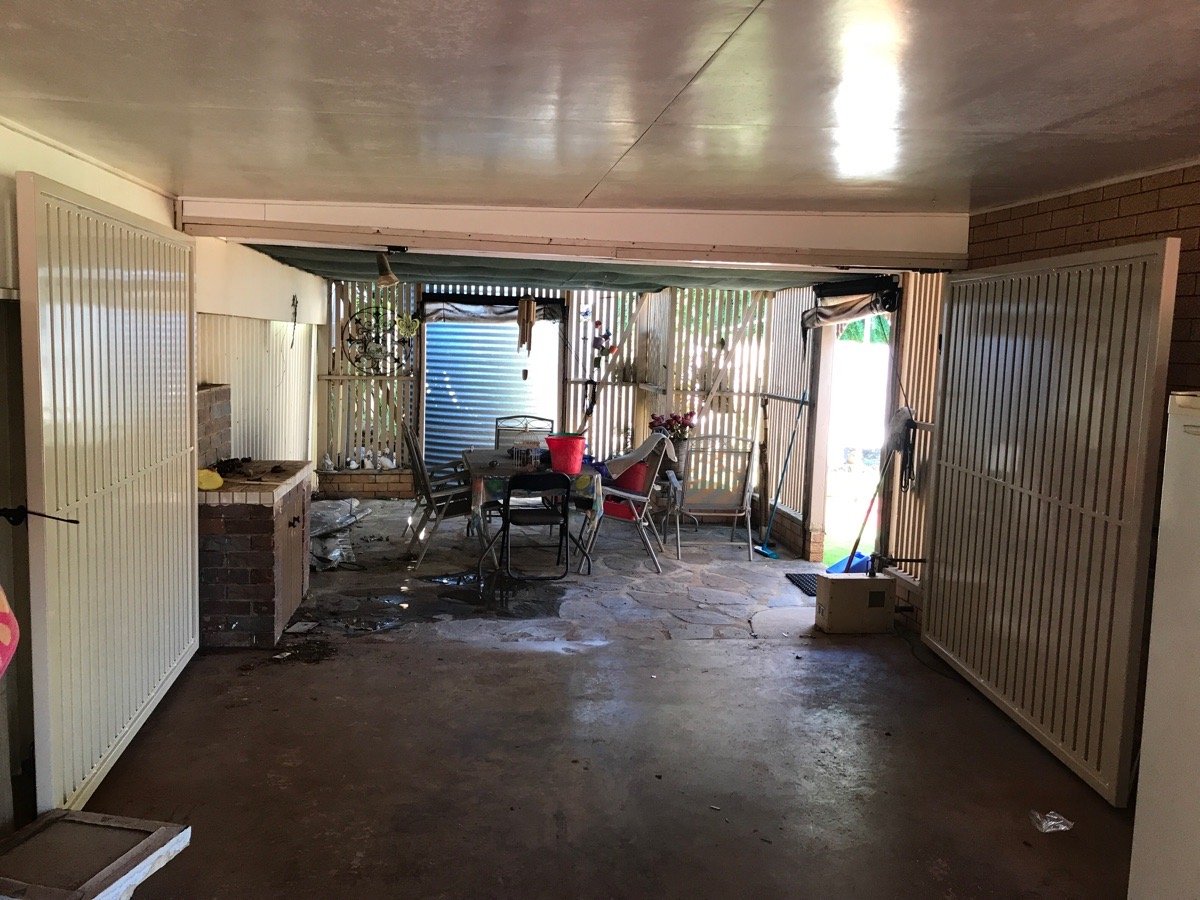 after Paperbark Powder-coated Aluminium Swing Gate – Swing Gates + PA, Harristown