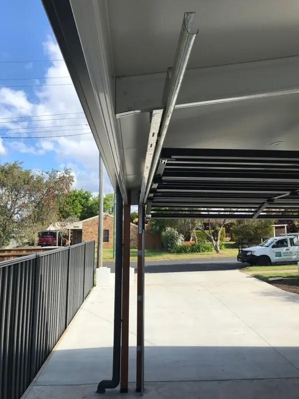 after Black Powder-coated Steel Custom Door – Shaddock Bar Grille Door, Centenary Heights