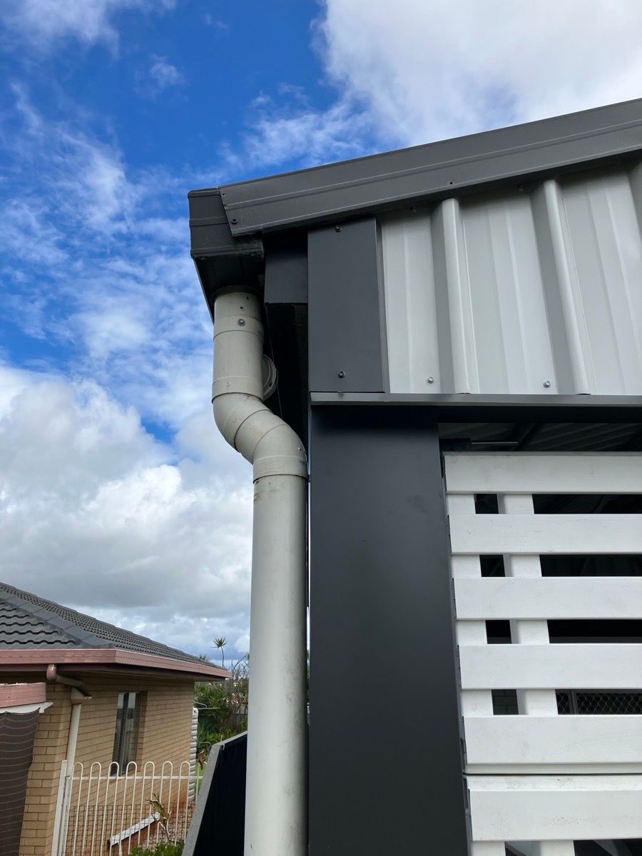 after Pro Texture White Powder-coated Aluminium Custom Door – Bar Grille, Harristown
