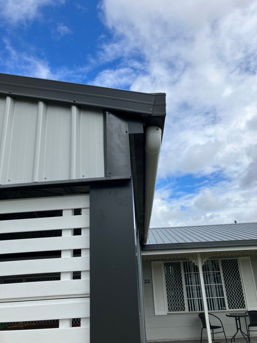 after Pro Texture White Powder-coated Aluminium Custom Door – Bar Grille, Harristown