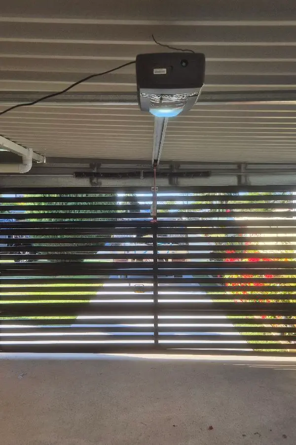 after Night Sky Aluminium Custom Door – Door/Gate to garage, Gatton