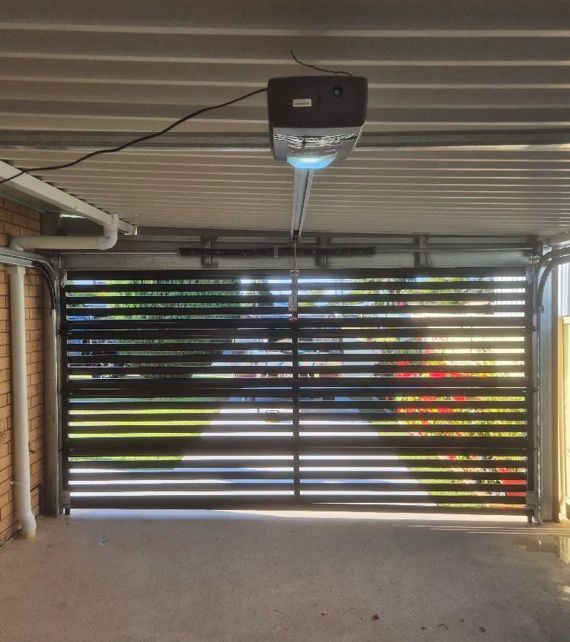 after Night Sky Aluminium Custom Door – Door/Gate to garage, Gatton