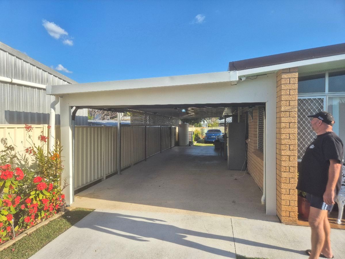 after Night Sky Aluminium Custom Door – Door/Gate to garage, Gatton