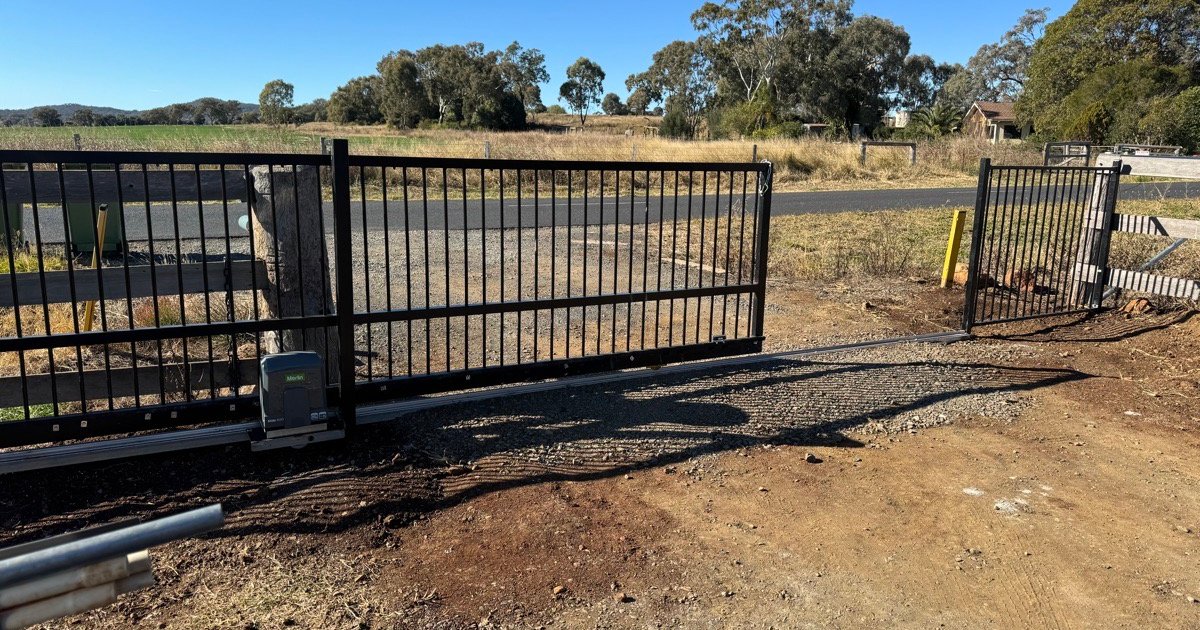 Swing -> Slider convert + Gate Motor — Westbrook — Sliding Gate ...