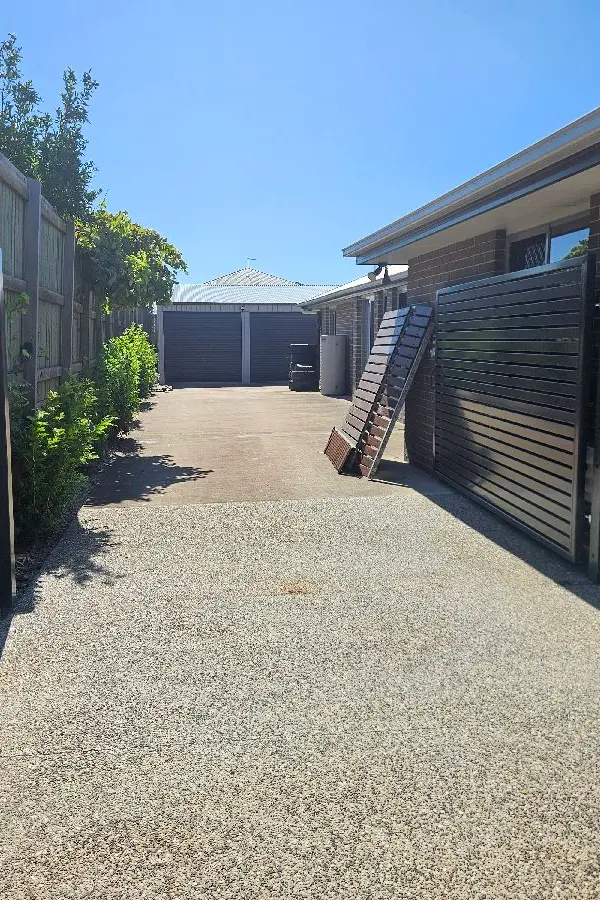 after Monument Powder-coated Aluminium Swing Gate – Gate + Motor, Westbrook