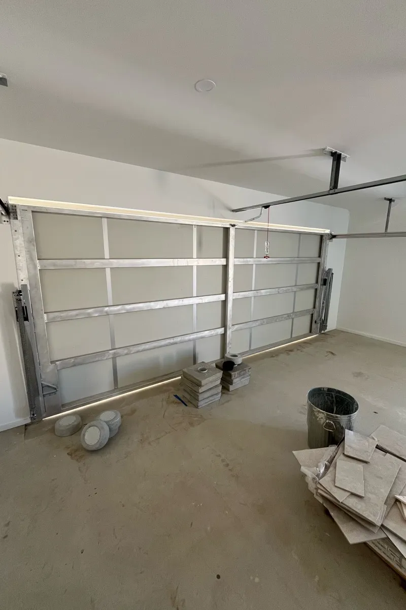 after N/A Powder-coated Steel Tilt Door – Tilt Door + Motor, Mount Rascal