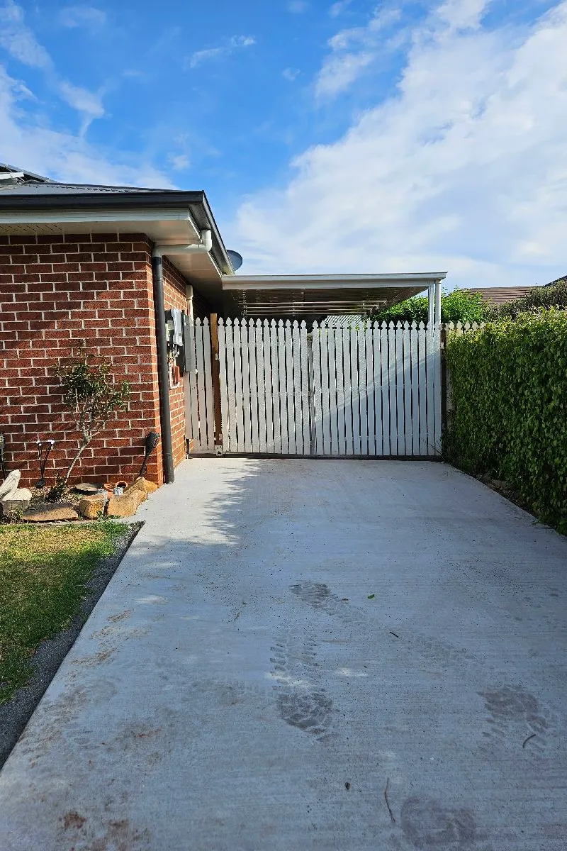 after White Timber Swing Gate – Slide + Motor (Existing Timber Gate Motorisation), Middle Ridge