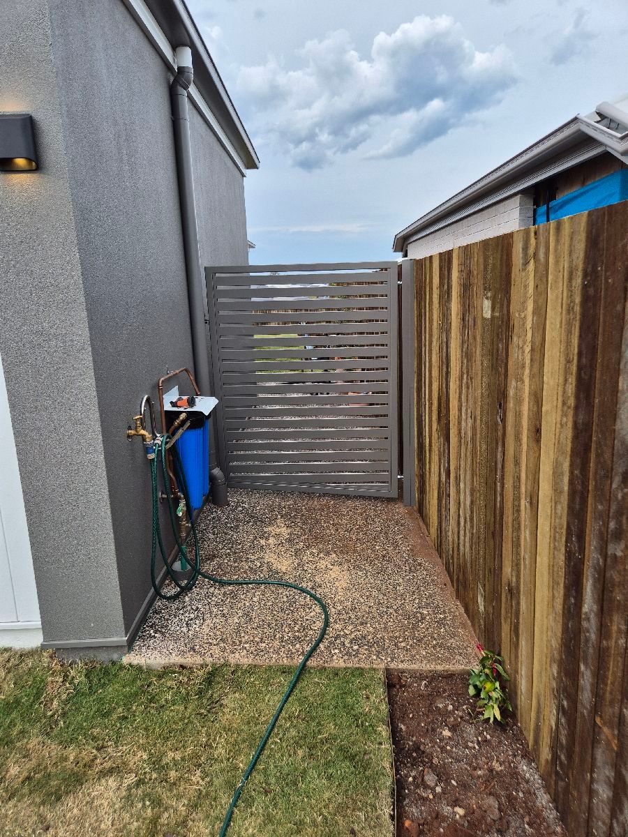 after Wallaby Powder-coated Aluminium Swing Gate – Aluminium Single Swinging Gates, Kearneys Spring