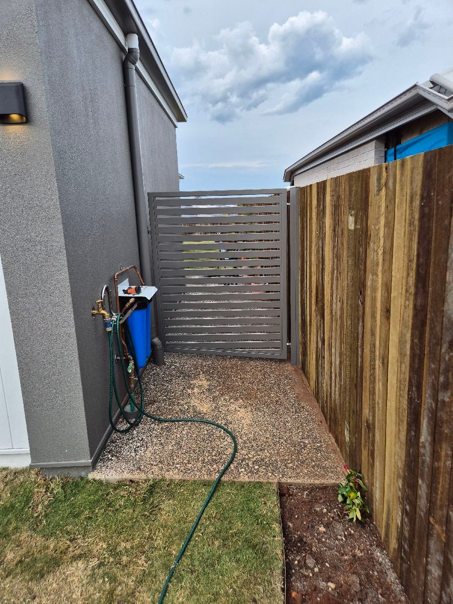 after Wallaby Powder-coated Aluminium Swing Gate – Aluminium Single Swinging Gates, Kearneys Spring