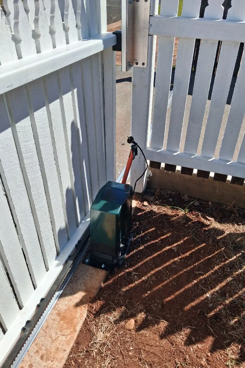 after White Powder-coated Steel Motor – Steel Frame + Motor (builder palings), East Toowoomba